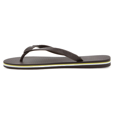 Tongs Ipanema Kids – Modèle Brasil II – Coloris Jaune Vert – Taille 35.5 EU – Vegan Et Recyclable
